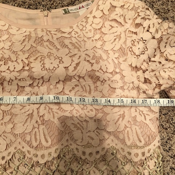 Lace crop top. Sz. Small - Picture 6 of 8
